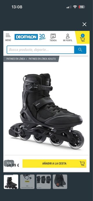 Pack Patines y Protecciones