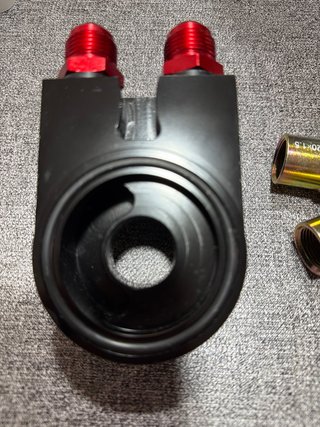 Adaptador Sandwich Enfriamiento Aceite Turbo AN10