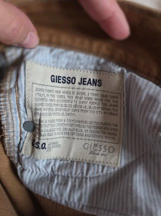 Pantalones Marrones de Pana Giesso T.34
