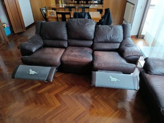 Sofá 3 plazas reclinable Natuzzi