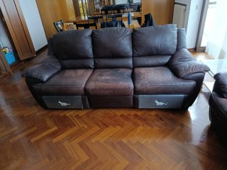 Sofá 3 plazas reclinable Natuzzi