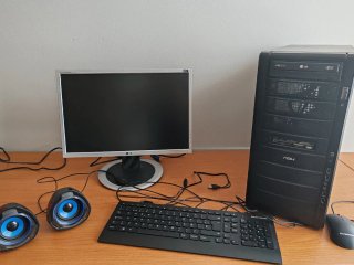 Ordenador Sobremesa LG Negro Completo