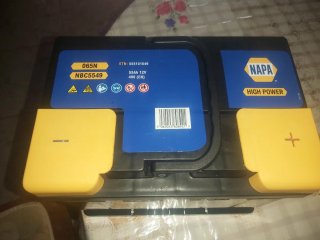 Batería Coche NAPA 065N 55Ah