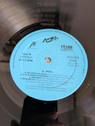 Vinilo El Ángel Musical Flamenco RTVE