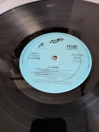 Vinilo El Ángel Musical Flamenco RTVE