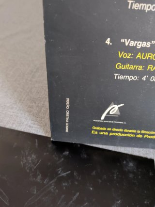 Vinilo El Ángel Musical Flamenco RTVE