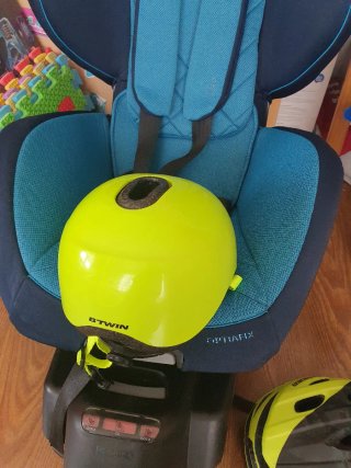 Casco Bicicleta Infantil Amarillo