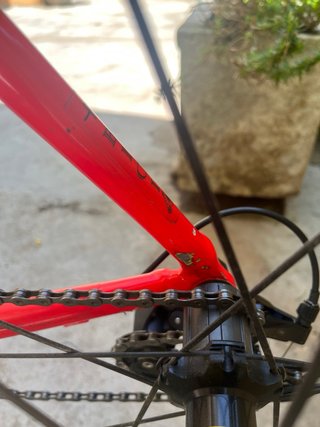 Bicicleta de carretera Klein Quantum II Roja