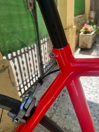 Bicicleta de carretera Klein Quantum II Roja
