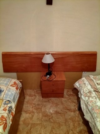 Armario, cabecero, mesilla, coqueta, conjunto