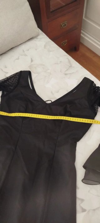 Traje Flamenca Gitana Sevillana Negro