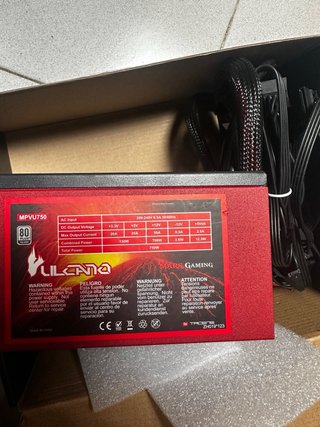 Fonte Alimentazione Tacens Mars Gaming Vulcano MPVU750 750W
