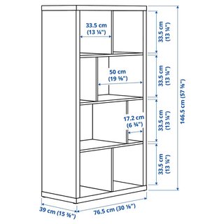 Estantería Kallax verde IKEA