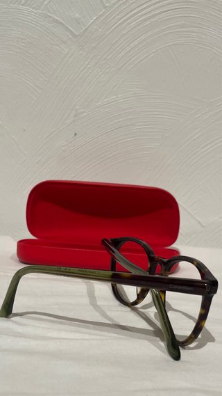 Montura de gafas Calvin Klein Tortoise/Verde