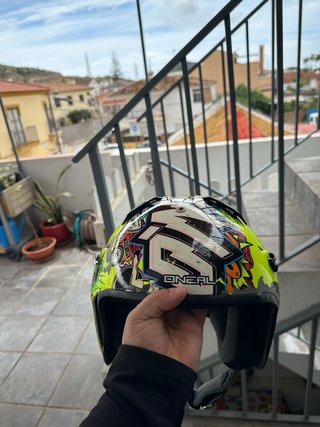 Casco Moto O'Neal Diseño Divertido