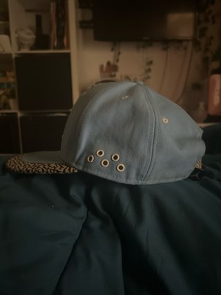 Gorra Jordan Air Azul y Beige