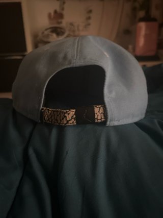 Gorra Jordan Air Azul y Beige