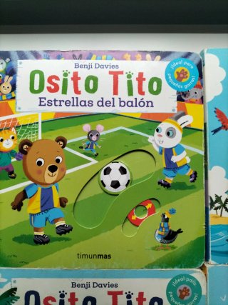 Lote cuentos infantiles de Osito Tito