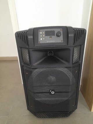 Altavoz Sunstech Negro y Multicolor