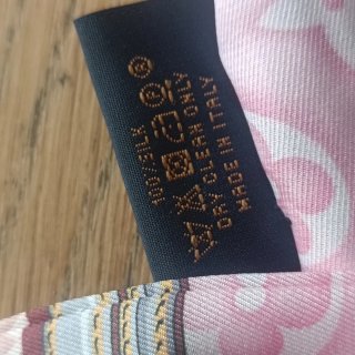 Sciarpina Louis Vuitton Rosa e Oro