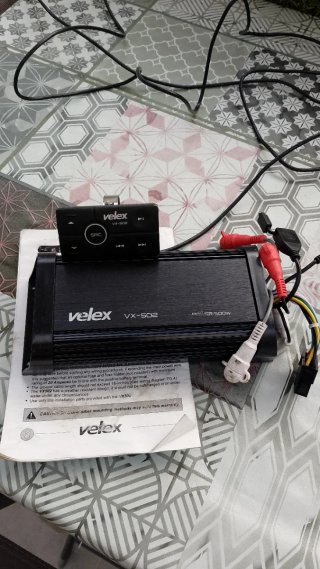 Amplificador Bluetooth Velex VX-502 500W