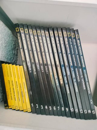 Regalo libros y DVD nacional Geografic