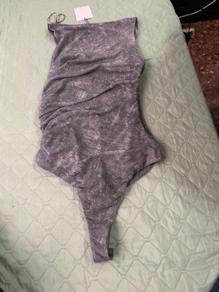 Body Zara Gris Talla XS