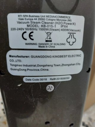 Aspirapolvere e liquidi H2O Power X