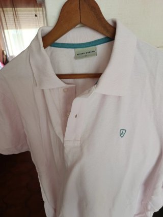 Polo Álvaro Moreno Hombre XL Rosa. No envío.