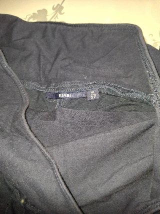 Pantalón premamá azul marino talla 40