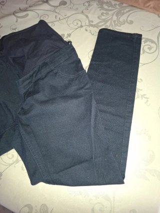 Pantalón premamá azul marino talla 40
