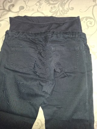 Pantalón premamá azul marino talla 40