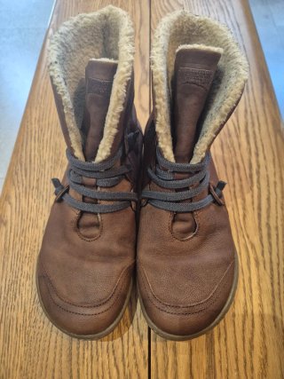 Botas Camper Peu Cami Cuero Marrones