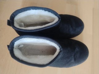 Botas negras de invierno talla 35