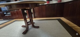 Mesa de centro madera y cristal