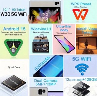 S.OFERTA HOY! Tablet Crelander 128GB Android Nueva