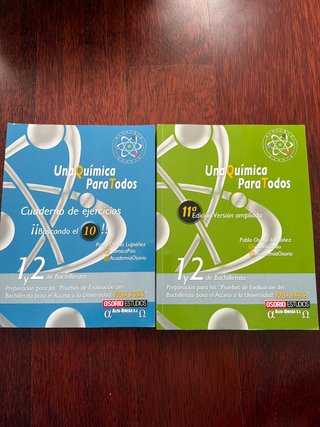 Una Química Para todos (Teoría + Ejercicios)