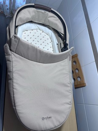 Capazo Cybex Cot S Lux Almond Beige