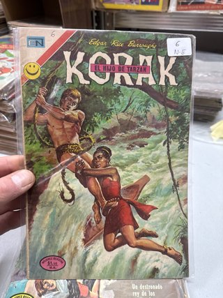 Lote 10 Números Korak novaro grandes