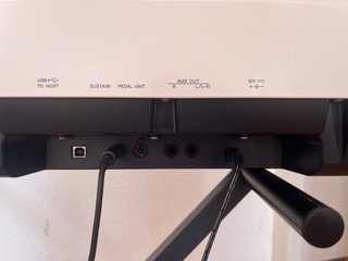 Piano Yamaha P-125 Blanco