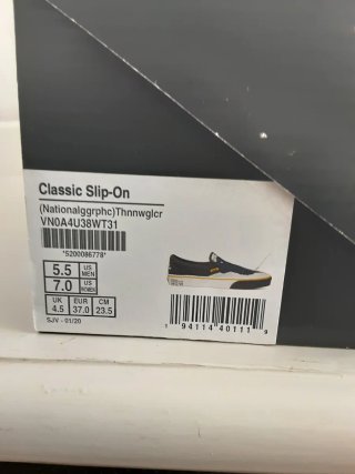 Vans Talla 37 National Geographic
