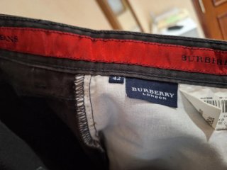 Pantalón Burberry Gris Hombre