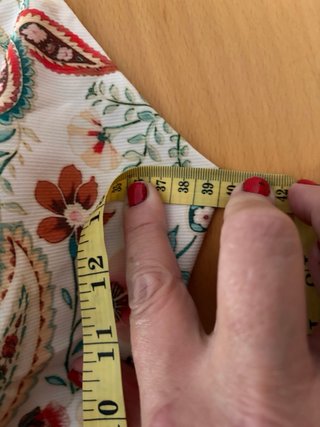 Vestido corto estampado floral mujer