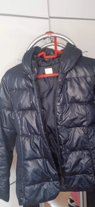 Plumífero azul marino talla 38