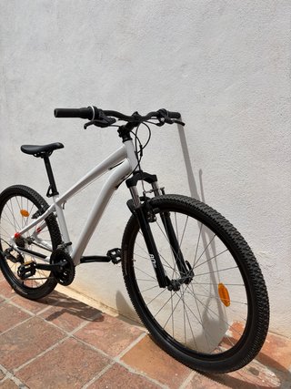 Bicicleta B-Twin Blanca Talla M