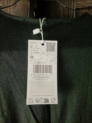 Packs Vestidos Negros H&M y Mango en Talla M