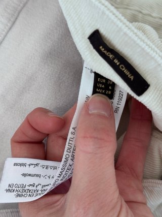 Pantalón pana Massimo Dutti