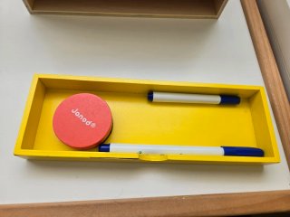 Aprender a escribir caja madera Janod