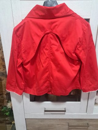 Parka corta mujer SIETEFONCE Roja Talla M