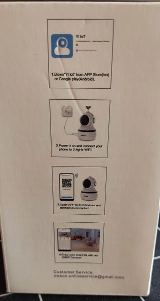 Cámara IP WiFi OWS100 HD Vigilancia